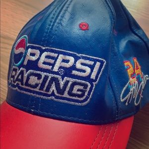 Jeff Gordon ,NASCAR ,Pepsi racing , leather